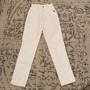 Vintage Rocky Mountain Clothing Company White Jeans- High Waisted 80s Jeans